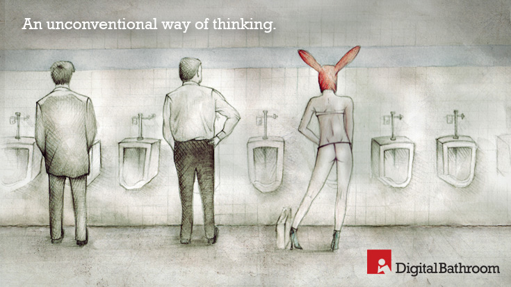 Digital Bathroom | Unconventional Way of Thinking